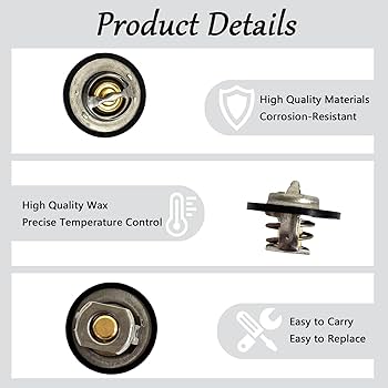 Amazon.com: XCZBX 68174083AA 52079476AB Thermostat Fit for Dodge